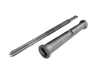 Non-Intermeshing Parallel Twin Screw Barrel
